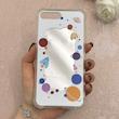 قاب گوشی iPhone 7 Plus / iPhone 8 Plus آیفون آینه ای پشت طلقی کپسولی فانتزی لاکچری کد 113378