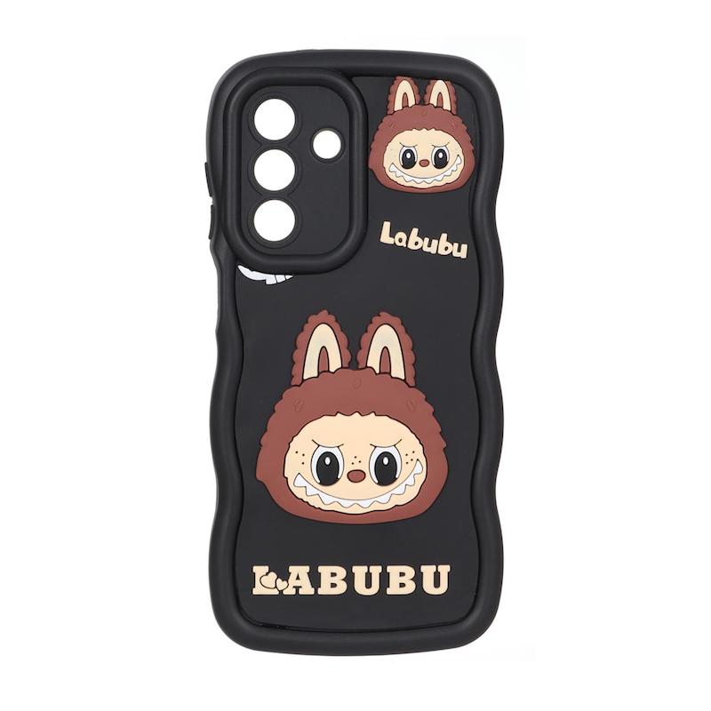 قاب گوشی Galaxy A36 / A56 سامسونگ سیلیکونی سولید SOLID منحنی عروسکی طرح لبوبو کد 113086