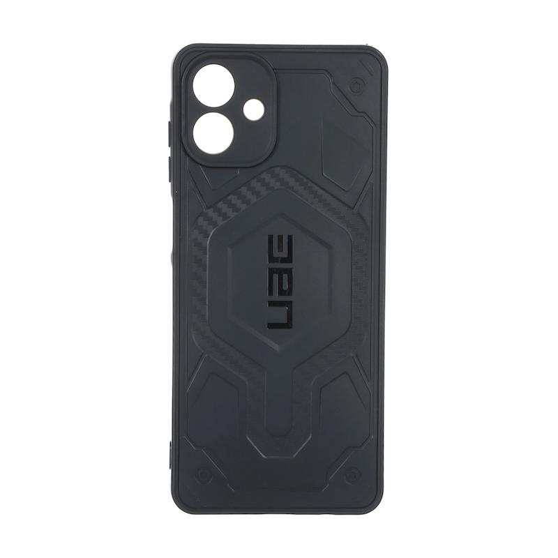 قاب گوشی Galaxy A07 سامسونگ UAG Design سیلیکونی ژله ای محافظ لنز دار مشکی کد 112927