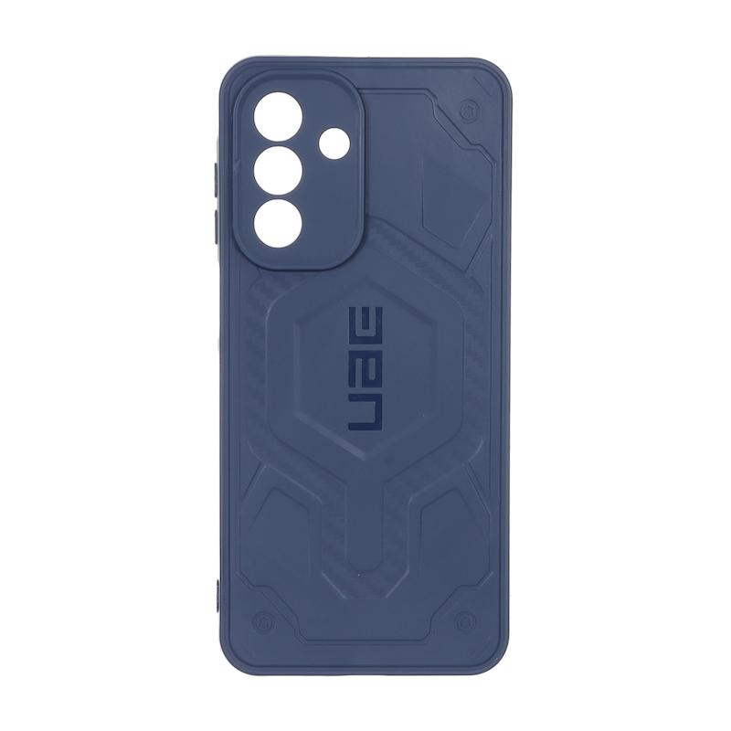 قاب گوشی Galaxy A17 سامسونگ UAG Design سیلیکونی ژله ای محافظ لنز دار سرمه ای کد 112929