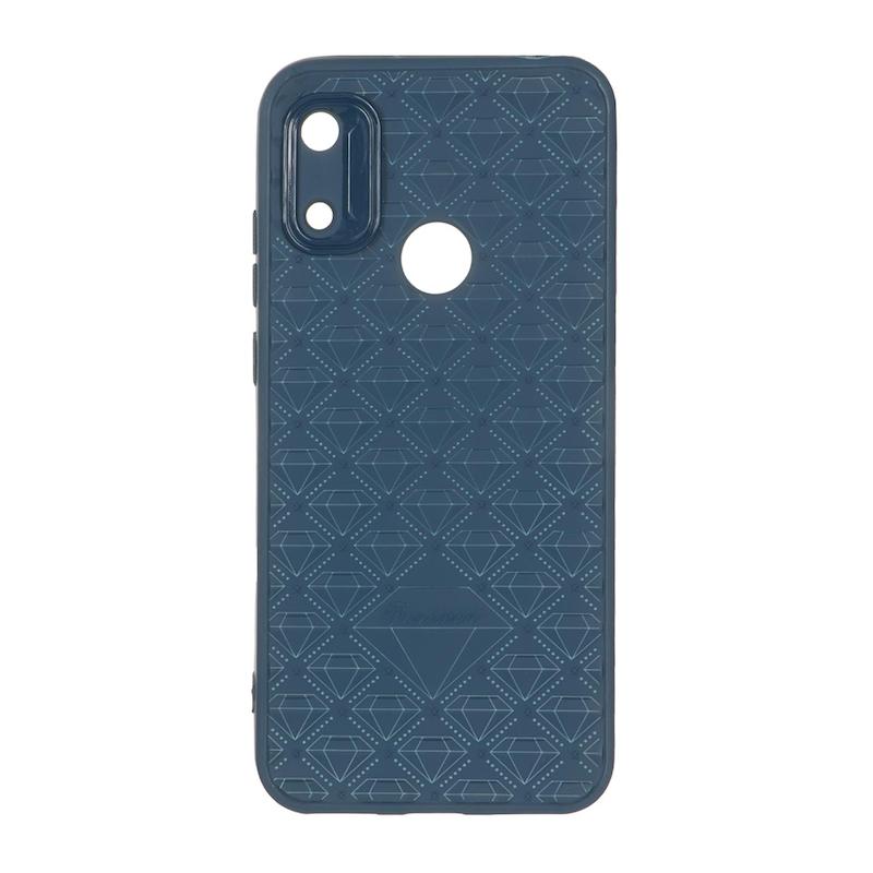 قاب گوشی Y6 2019 / Y6 Prime 2019 / Y6S / Honor 8A هوآوی الماسی برجسته سیلیکونی ژله ای محافظ لنز دار سرمه ای کد 96033