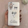 قاب گوشی Poco X7 Pro شیائومی اورجینال SO COOL سوکول طرح دار نگین برجسته محافظ لنزدار دکمه کرومی نقره ای کد 113825