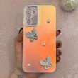 قاب گوشی Galaxy A15 سامسونگ اورجینال SO COOL سوکول طرح دار نگین برجسته محافظ لنزدار دکمه کرومی هفت رنگ کد 113871