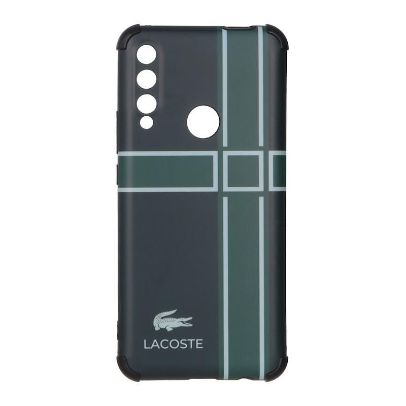 قاب گوشی Honor 9x / Y9 Prime 2019 هوآوی فانتزی هارد HARD ایربگ دار کپسولی محافظ لنز دار طرح LACOSTE کد 96068