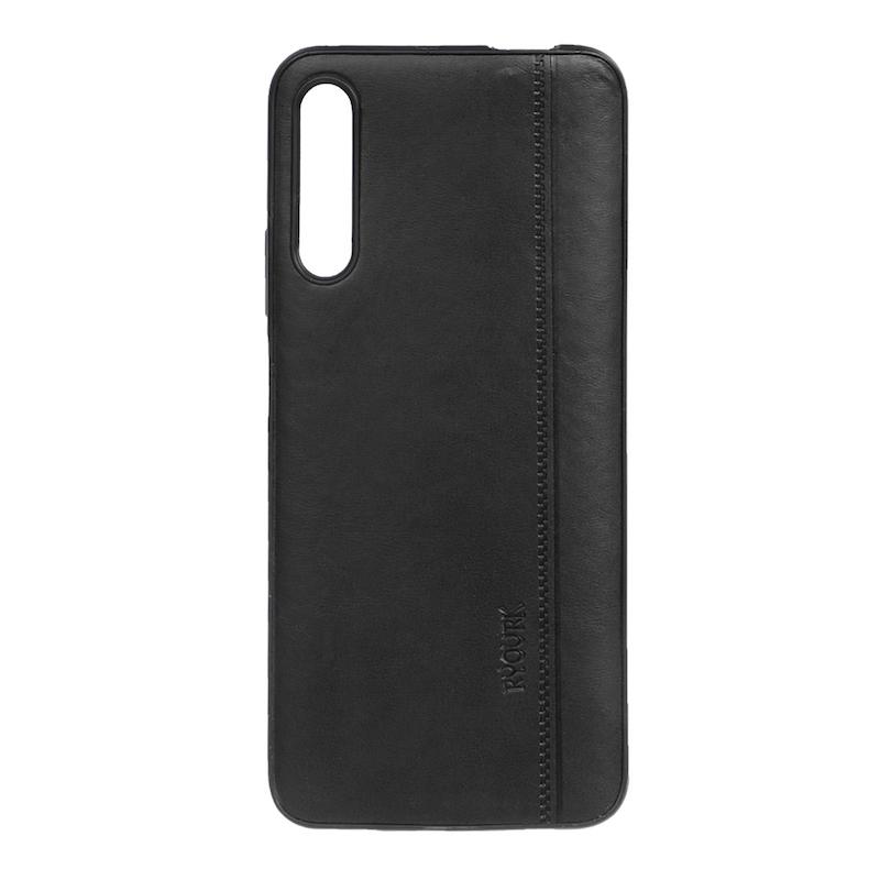 قاب گوشی Honor 9x Pro / Y9S هوآوی طرح ژله ا ی چرمی ساده Ryourk مشکی کد 96095