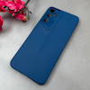 قاب گوشی Galaxy A05S سامسونگ سری Porsche Design سیلیکونی ژله ای محافظ لنز دار آبی کد 114147