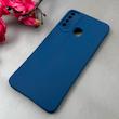 قاب گوشی Galaxy A20S سامسونگ سری Porsche Design سیلیکونی ژله ای محافظ لنز دار آبی کد 114151