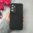 قاب گوشی Galaxy A25 سامسونگ سری Porsche Design سیلیکونی ژله ای محافظ لنز دار مشکی کد 114160