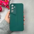 قاب گوشی Galaxy A35 سامسونگ سری Porsche Design سیلیکونی ژله ای محافظ لنز دار سبز کد 114163