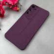 قاب گوشی Galaxy A35 سامسونگ سری Porsche Design سیلیکونی ژله ای محافظ لنز دار بنفش کد E69-114164