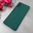 قاب گوشی Galaxy A71 سامسونگ سری Porsche Design سیلیکونی ژله ای محافظ لنز دار سبز کد 114182