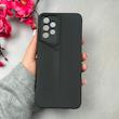 قاب گوشی Galaxy A13 4G سامسونگ سری Porsche Design سیلیکونی ژله ای محافظ لنز دار مشکی کد E69-114192