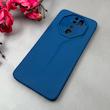 قاب گوشی Redmi Note 8 Pro شیائومی سری Porsche Design سیلیکونی ژله ای محافظ لنز دار آبی کد E69-114213