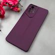 قاب گوشی Redmi Note 10 Pro 4G - Redmi Note 10 Pro Max شیائومی سری Porsche Design سیلیکونی ژله ای محافظ لنز دار بنفش کد 114217