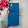 قاب گوشی Redmi Note 11 4G - Redmi Note 11S شیائومی سری Porsche Design سیلیکونی ژله ای محافظ لنز دار آبی کد 114221