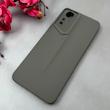 قاب گوشی Redmi Note 12S شیائومی سری Porsche Design سیلیکونی ژله ای محافظ لنز دار خاکستری کد E69-114223