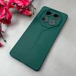 قاب گوشی Redmi Note 14 Pro 4G شیائومی سری Porsche Design سیلیکونی ژله ای محافظ لنز دار سبز کد 114233