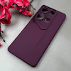 قاب گوشی Redmi Note 13 Pro 4G / Poco M6 Pro 4G شیائومی سری Porsche Design سیلیکونی ژله ای محافظ لنز دار بنفش کد 114234