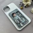 قاب گوشی iPhone 13 / iPhone 14 آیفون طلقی اورجینال هارد PC فانتزی طرح دخترونه کد 111801
