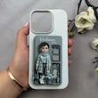قاب گوشی iPhone 16 Pro آیفون طلقی اورجینال هارد PC فانتزی طرح دخترونه کد 111817