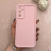 قاب گوشی Galaxy A05S سامسونگ سیلیکونی ژله ای Solid محافظ لنزدار صورتی کد 115000