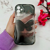 قاب گوشی Galaxy A15 سامسونگ بالشتی لاکچری LUXURY محافظ لنزدار طرح پروانه کیوت کد 114309
