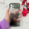 قاب گوشی Galaxy A13 4G سامسونگ بالشتی لاکچری LUXURY محافظ لنزدار طرح پروانه کیوت کد 114344