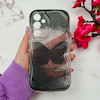 قاب گوشی Galaxy A35 سامسونگ بالشتی لاکچری LUXURY محافظ لنزدار طرح پروانه کیوت کد 114404