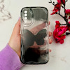 قاب گوشی Galaxy A30S / Galaxy A50S / Galaxy A50 سامسونگ بالشتی لاکچری LUXURY محافظ لنزدار طرح پروانه کیوت کد 114446