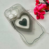 قاب گوشی iPhone 16 Pro آیفون بالشتی لاکچری LUXURY محافظ لنزدار طرح قلب کیوت کد 114480