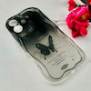 قاب گوشی iPhone 16 آیفون بالشتی لاکچری LUXURY محافظ لنزدار طرح پروانه کیوت کد E20-114483