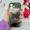 قاب گوشی iPhone 16 آیفون بالشتی لاکچری LUXURY محافظ لنزدار طرح پروانه کیوت کد E20-114486