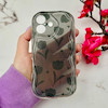 قاب گوشی iPhone 17 آیفون بالشتی لاکچری LUXURY محافظ لنزدار طرح گل کیوت کد 114493