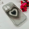 قاب گوشی iPhone 15 Pro Max آیفون بالشتی لاکچری LUXURY محافظ لنزدار طرح قلب کیوت کد 114509