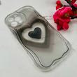 قاب گوشی iPhone 12 Pro Max آیفون بالشتی لاکچری LUXURY محافظ لنزدار طرح قلب کیوت کد 114522