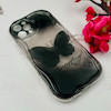 قاب گوشی iPhone 12 Pro آیفون بالشتی لاکچری LUXURY محافظ لنزدار طرح پروانه کیوت کد 114525