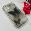 قاب گوشی iPhone 12 Pro آیفون بالشتی لاکچری LUXURY محافظ لنزدار طرح پروانه کیوت کد 114528