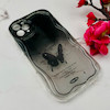 قاب گوشی iPhone 11 Pro Max آیفون بالشتی لاکچری LUXURY محافظ لنزدار طرح پروانه کیوت کد 114541