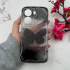 قاب گوشی Poco X7 Pro شیائومی بالشتی لاکچری LUXURY محافظ لنزدار طرح پروانه کیوت کد 114569