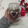 قاب گوشی Redmi Note 8 Pro شیائومی بالشتی لاکچری LUXURY محافظ لنزدار طرح قلب کیوت کد 114601