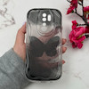 قاب گوشی Redmi Note 8 Pro شیائومی بالشتی لاکچری LUXURY محافظ لنزدار طرح پروانه کیوت کد 114604