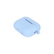 کاور ایرپاد پرو 3 - Airpods Pro 3 اپل سیلیکونی اورجینال پاک کنی رنگ آبی روشن کد 96106
