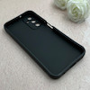 قاب گوشی Galaxy A05S سامسونگ سیلیکونی ژله ای Solid محافظ لنزدار مشکی کد 115004