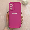 قاب گوشی Galaxy A14 سامسونگ سیلیکونی ژله ای Solid محافظ لنزدار صورتی فانتزی کد 115015