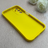قاب گوشی Galaxy A24 سامسونگ سیلیکونی ژله ای Solid محافظ لنزدار زرد کد 115021