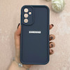 قاب گوشی Galaxy A24 سامسونگ سیلیکونی ژله ای Solid محافظ لنزدار سرمه ای کد 115022