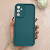 قاب گوشی Galaxy A24 سامسونگ سیلیکونی ژله ای Solid محافظ لنزدار سبز کد 115030