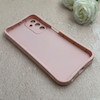 قاب گوشی Galaxy A24 سامسونگ سیلیکونی ژله ای Solid محافظ لنزدار صورتی کد 115031