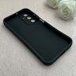 قاب گوشی Galaxy A25 سامسونگ سیلیکونی ژله ای Solid محافظ لنزدار مشکی کد 115037