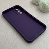 قاب گوشی Galaxy A34 سامسونگ سیلیکونی ژله ای Solid محافظ لنزدار بنفش تیره کد 115039